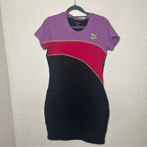 Puma Women's Purple and Black Athletic Dress Size Medium - Picture 1 of 5